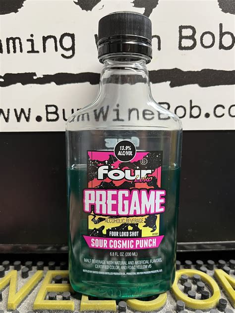 Malt Beverage Of The Week - Four Loko Pregame Sour Cosmic Punch