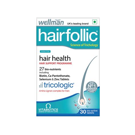 Vitabiotics Wellman Hairfollic – 30 Tablets - Cureka - Online Health ...
