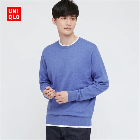 优衣库 男装 可机洗棉混纺圆领针织衫(长袖) 433836 UNIQLO-天猫商城【降价监控 价格走势 历史价格】 - 一起惠神价网 ...