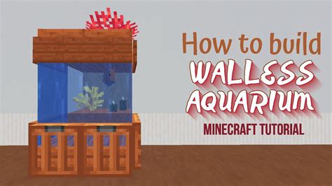 Image result for Minecraft Fish Tank Tutorial
