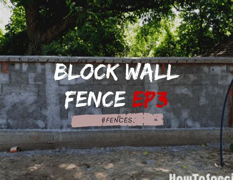 Image result for How Build a Block Wall