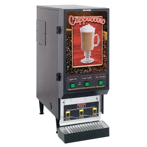 FMD-3 Black - Hot Chocolate/Cappuccino - BUNN Commercial Site