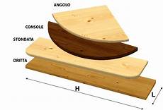 mensola stondata mensola abete su misura mensola stondata mensola abete su misura