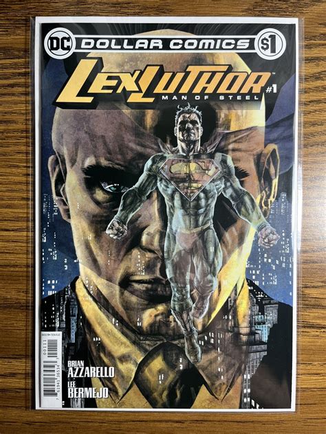 LEX LUTHOR MAN OF STEEL 1 NM/NM+ DOLLAR VARIANT LEE BERMEJO COVER DC ...