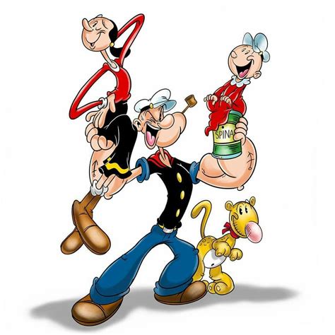 Popeye popeye e olivia palito png imagens e moldes com br – Artofit