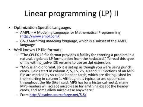 Image result for LP 15 Programming