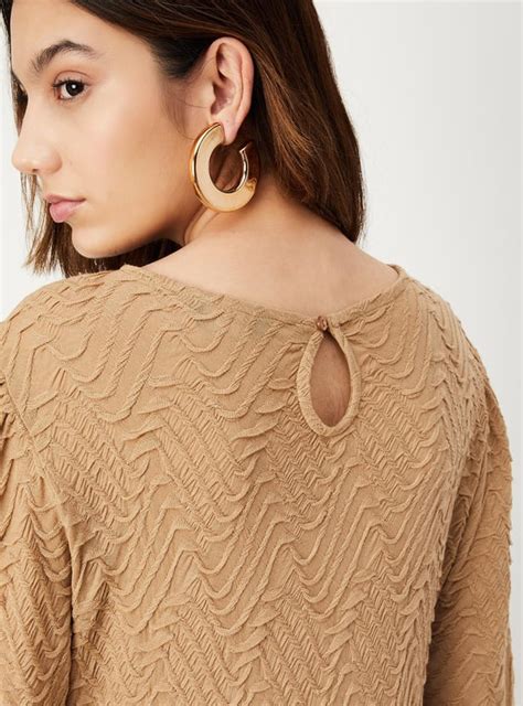 Buy Women Textured Knit A-line Dress Online at just Rs. 1199.0 ...