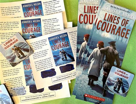 Massive LINES OF COURAGE Giveaways! | Jennifer A. Nielsen - Author