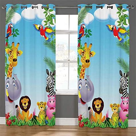 Buy Bellizo Fab Digital Print Door Curtains_7ft (Set of 2 Curtains ...