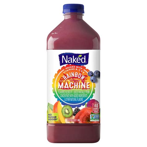 Naked Juice, Rainbow Machine, 64 fl oz Bottle - Walmart.com