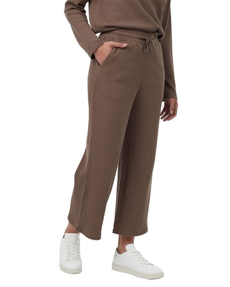 Womens TreeWaffle Cropped Wide Leg | Organic Cotton