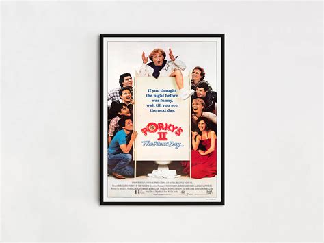 Porky's II The Next Day (1983) Movie Film POSTER (Dan Manahan, Wyatt ...
