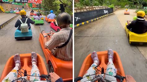 Real-life Mario Kart? Tourists zoom through Vietnam highlands track