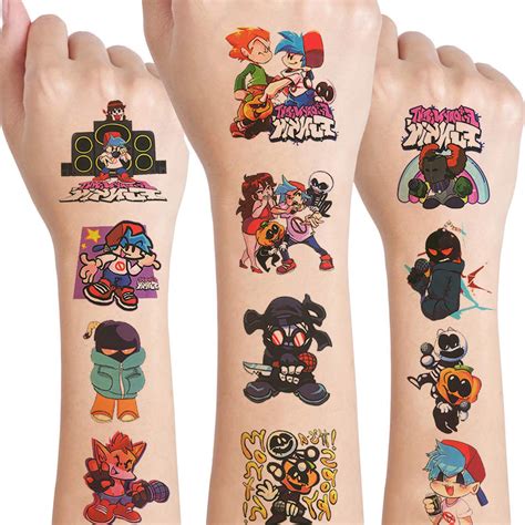 Buy 12 Sheets Friday Night Funkin Birthday Party Supplies Friday Night ...