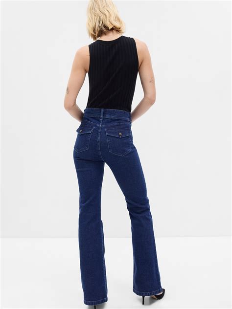 High Rise '70s Flare Jeans | Gap