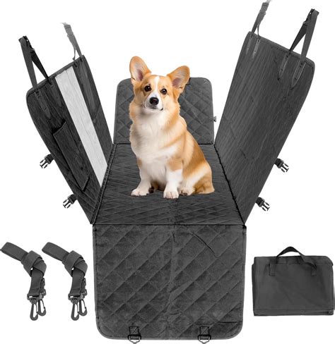 Amazon.com : ZGXIAOLEDog Car Seat Cover for Back Seat. Car Seat Protector Dog Hammock for Car ...