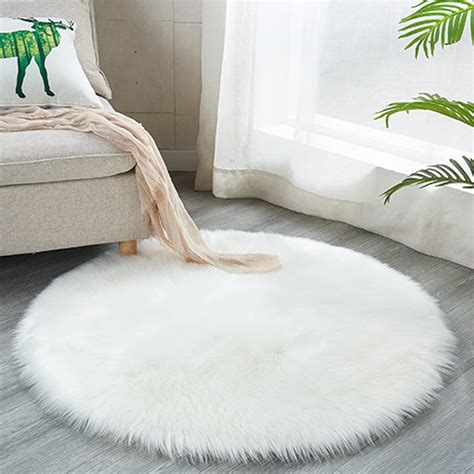 Round White Area Rug at Bethany Lindrum blog
