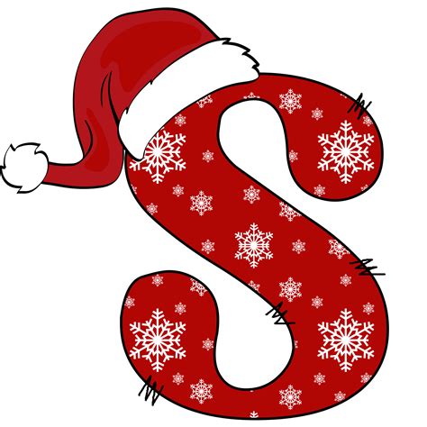 Free diseño del alfabeto de navidad 15163386 PNG with Transparent Background
