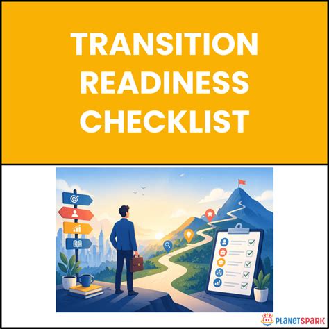 Transition Readiness Checklist | PlanetSpark