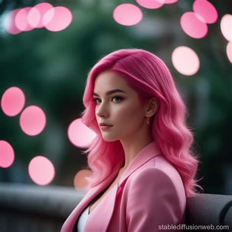 Red Rising's Young 'Pink' Portrait | Stable Diffusion Online