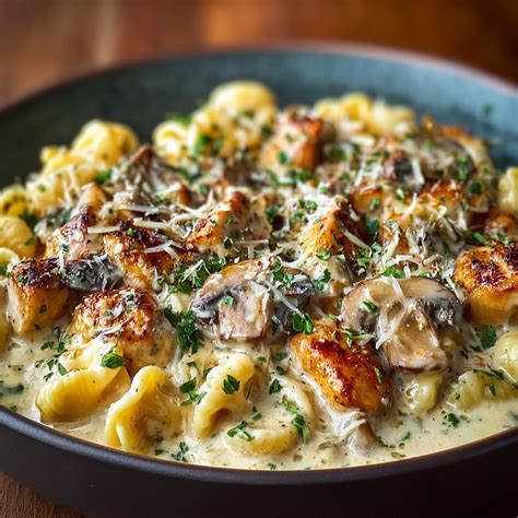 Creamy Baked Chicken Stroganoff - My Daily Cuisine