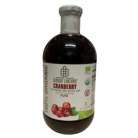 Georgia’s Natural Cranberry Juice - Biviano & Sons