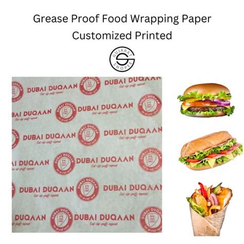 Greaseproof Papers - Food Wrapping Grease Proof Paper Sheet 50 X 75 CM ...