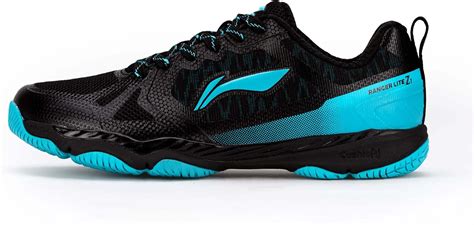 Li-Ning Ranger Lite Z1 Non-Marking Cushion Badminton Shoe (Black, Gold ...