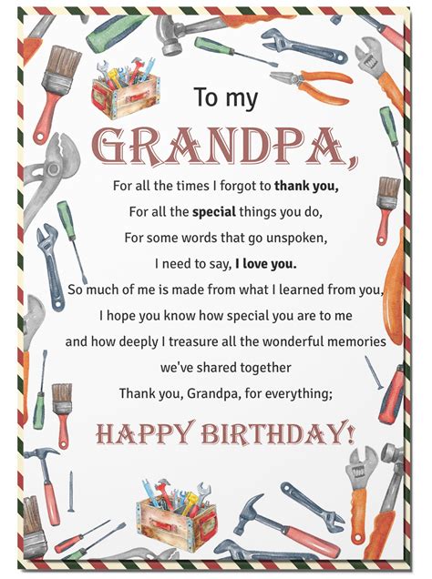 BlinkWishes Birthday Card for Grandpa, Happy Birthday Wishes for ...