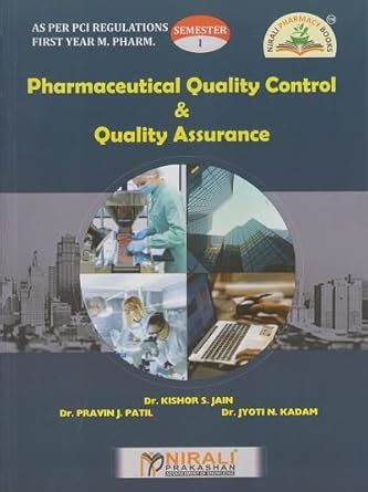 Buy PHARMACEUTICAL QUALITY CONTROL AND QUALITY ASSURANCE As Per PCI ...