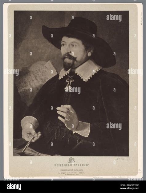 Photo production of a detail of the anatomical lesson of Dr. Nicolaes ...