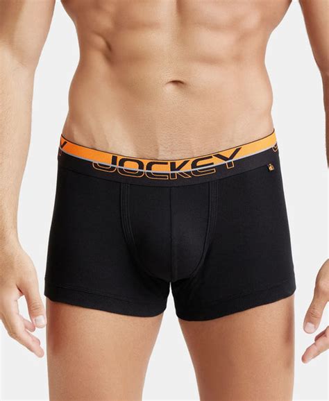 Buy Super Combed Cotton Rib Solid Trunk with Ultrasoft Waistband ...