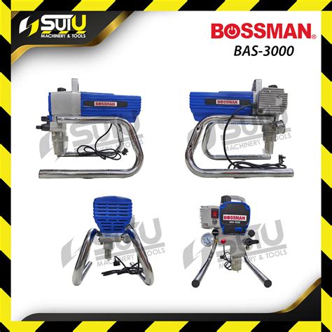 BOSSMAN BAS3000 / BAS-3000 Airless Paint Sprayer / Spraying Machine ...