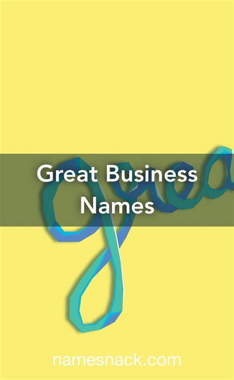 Example of Business Names 的图像结果