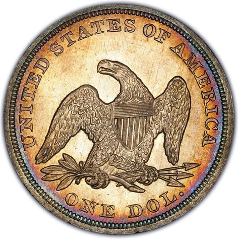 1854 Seated Liberty Silver Dollar Values - Live Pricing | CoinValues.com