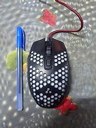 Amazon.in: Buy Ambrane Honeycomb Design Wired Gaming Mouse with 6 ...
