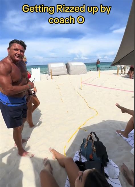 Ex-LSU coach Ed Orgeron lives it up in new bikini-filled video