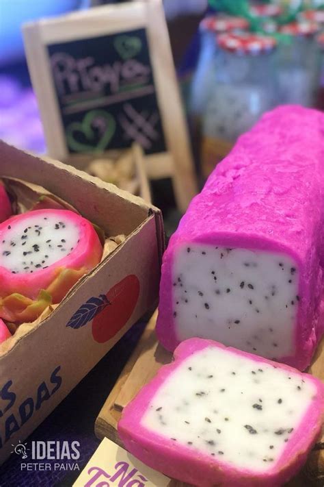 Barra de Sabonete de Pitaya - Por Peter Paiva | Receita de sabonete ...