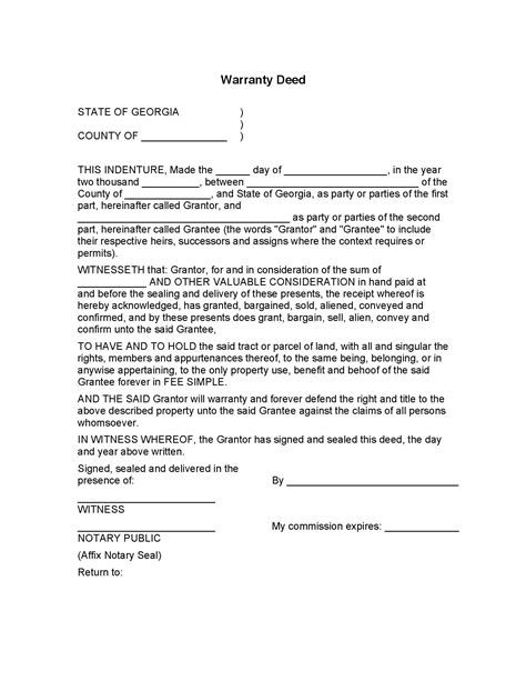 What Does A Deed Of Property Look Like at Eva Thomas blog