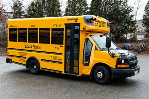 Small School Bus (14-Passenger), the Lowest Cost Bus Transportation Option
