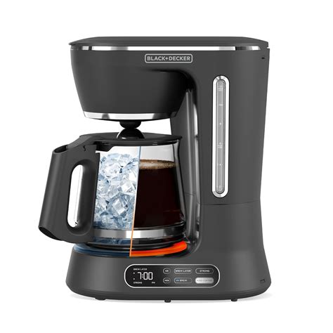 Buy BLACK+DECKER Split Brew 12-Cup Digital Coffee Maker, CM0122, Iced ...