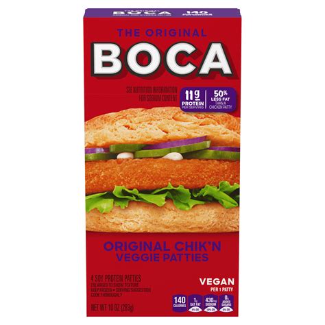 Boca Veggie Burger