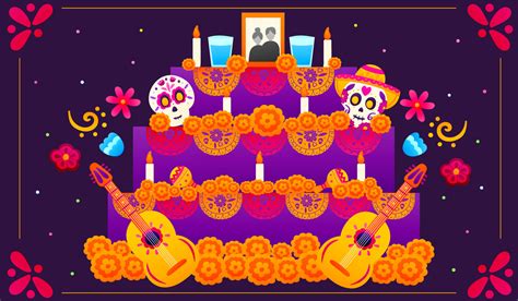 Dia De Los Muertos Altar Elements