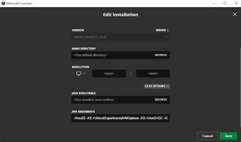 Image result for Allocate Memory Minecraft