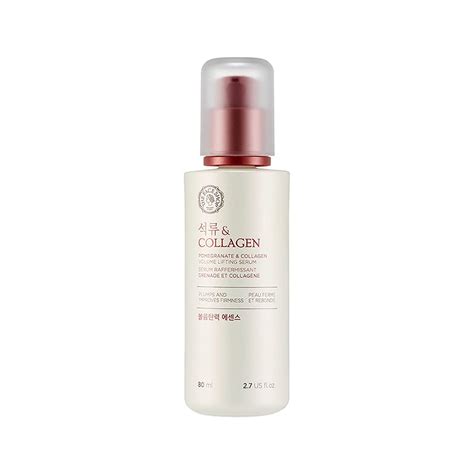 The Face Shop Pomegranate & Collagen Face Serum With 10% Marine ...