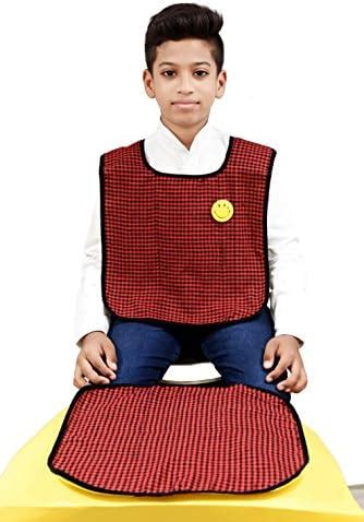 Buy Switchon Waterproof Cotton Checks Design Multi Purpose Apron with ...