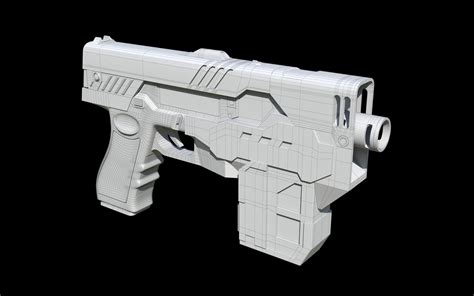 3D The Lawgiver MK2 Judge Dredd - TurboSquid 2077088