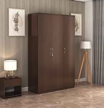 Curious Lifestyle Engineered Wood Wardrobe Wooden Almirah for Clothes ...