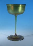 Image result for Tiffany Favrile Champagne Glass