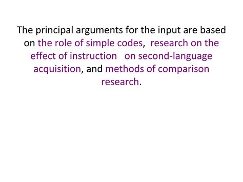 Image result for Picture or Symbol for Input Hypothesis Example